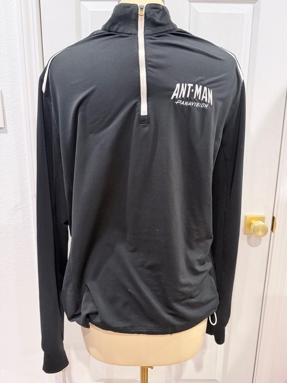 Ant-Man Marvel Production Gear Panavision Black Puma Quarter-Zip